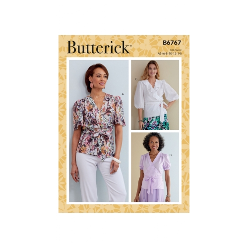Ompelukaavat: Misses' Tops, Butterick B6767