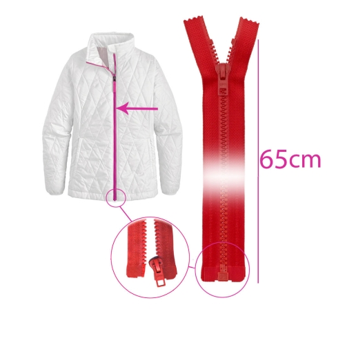 Alt avatav plast-hammaslukk, traktorlukk, 5 mm ja 6 mm pikkusega 65 cm