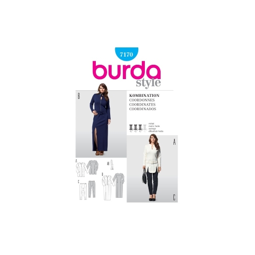 Lõiked Nr. 44-56, Burda Style Nr. 7170