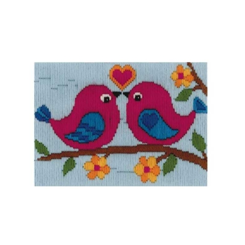 Tikkimiskomplekt Linnukesed, Duftin 579873, Lovebird Duo