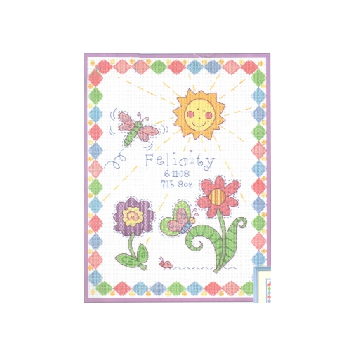 Tikkimiskomplekt lilledega, Dimensions, 73253