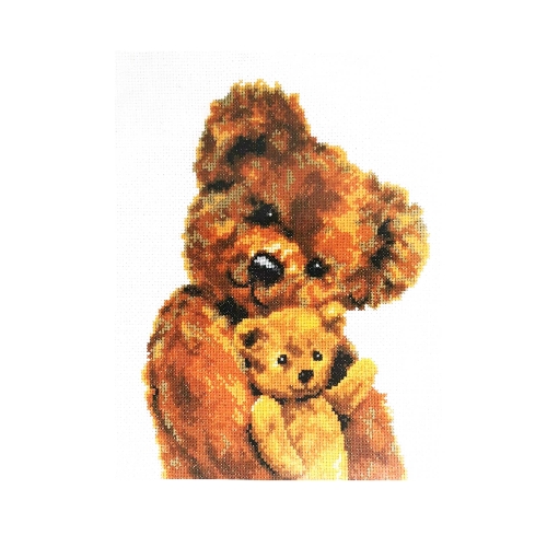 Tikkimiskomplekt mõmmi koos mõmmibeebiga, Vervaco, 2002-75.343 