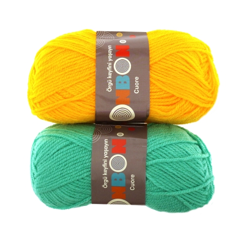 Akrüüllõng Bonbon Cuore, DK50, Nako, 50 g = 140 m