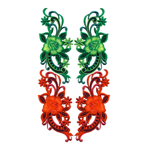 Triigitav aplikatsioon, paar, 19,0 x 9,0 cm 