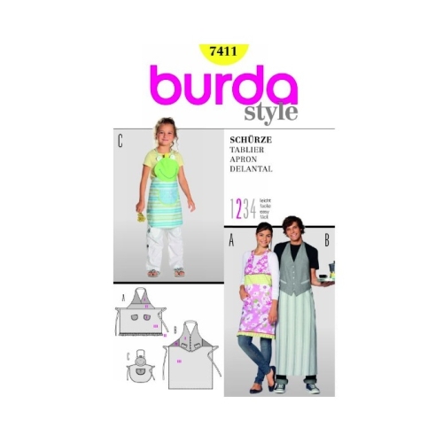 Lõiked, Burda Style Nr. 7411