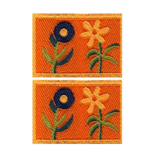 Õmmeldav aplikatsioon, 3,5 x 2,5 cm, x2, AG81