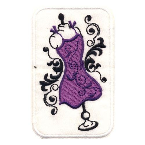 Triigitav aplikatsioon, 8,0 x 5,0 cm, AT49