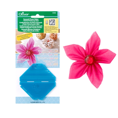 Jaapani Kanzashi stiilis roseti mallid, Clover (Japan) 8483