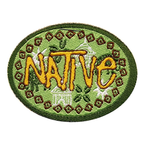 Embroidered Iron-On Patch, 7,5 x 6,0 cm