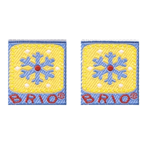 Sew-on application, patch, 2,5 x 3,0 cm x2, AJ95