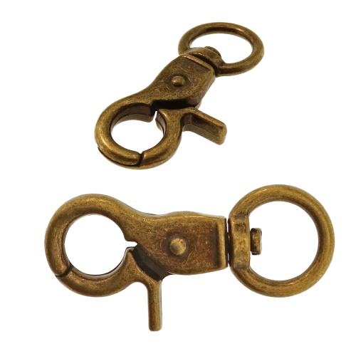 Karabiinhaak 45 x 16 mm, nööriauk ø13 mm, sobib paelale 8-10 mm