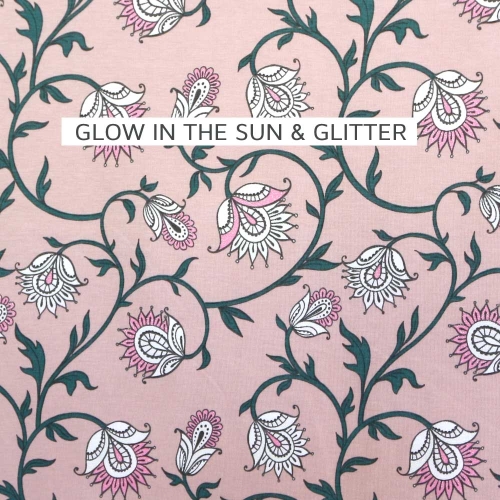 Päikese käes värvi muutev trikookangas, Glow in The Sun, KC2120