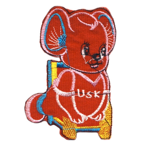 Аппликация клеевая, вышивка текстильная, Термоаппликация, 12,0 x 7,5 cm, AE100