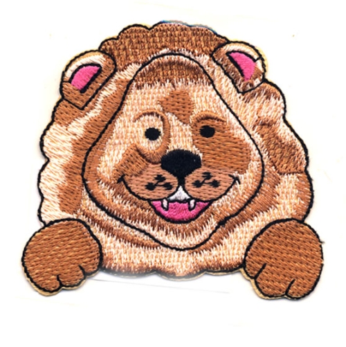 Аппликация клеевая, вышивка текстильная, Термоаппликация, 7,0 x 7,0 cm, AA93