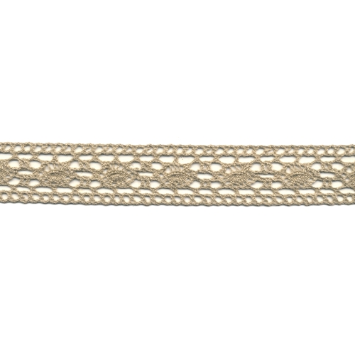 Linavärvi puuvillane pits 2,5 cm, 1.060.28PV