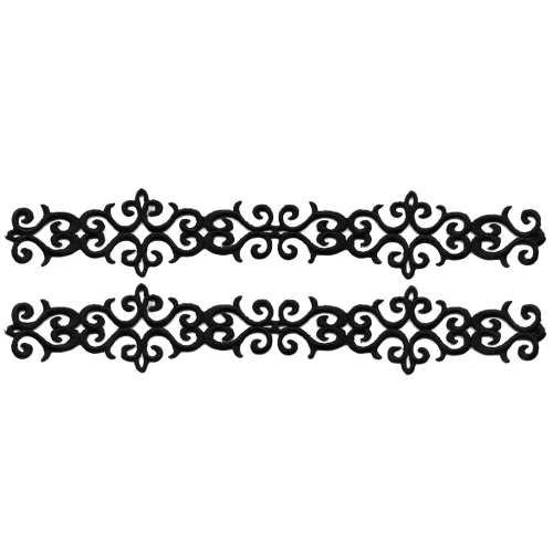 Triigitav aplikatsioon, paar, 19,5 cm x 2,5 cm