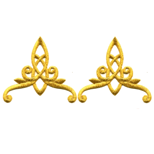 Triigitav aplikatsioon, paar, 8,0 x 6,5 cm