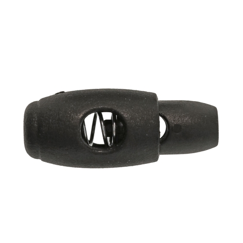 Ovaalne plast-stopper 33 mm x 13 mm nöörile max. ø5 mm