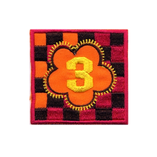 Triigitav aplikatsioon, 5,0 cm x 5,0 cm