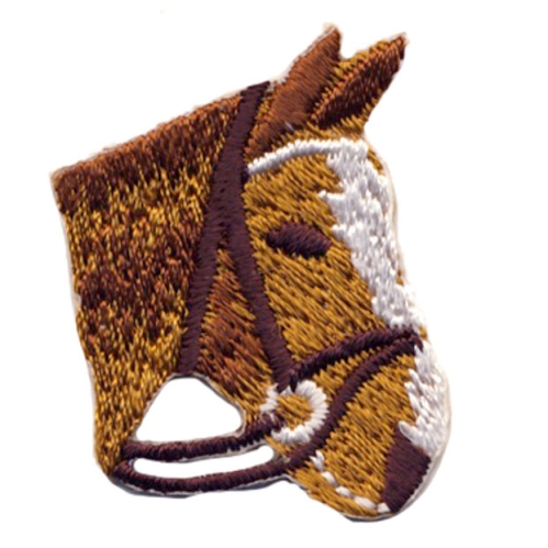 Аппликация клеевая, вышивка текстильная, Термоаппликация, 3,5 x 4,0 cm, HO1
