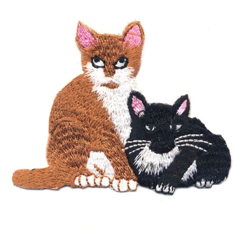 Silitettäva kangasmerkki, paikka, 9,0 x 7,0 cm, AI34