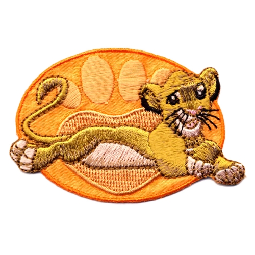 Silitettäva kangasmerkki, paikka, 7,5 x 4,5 cm, AE52