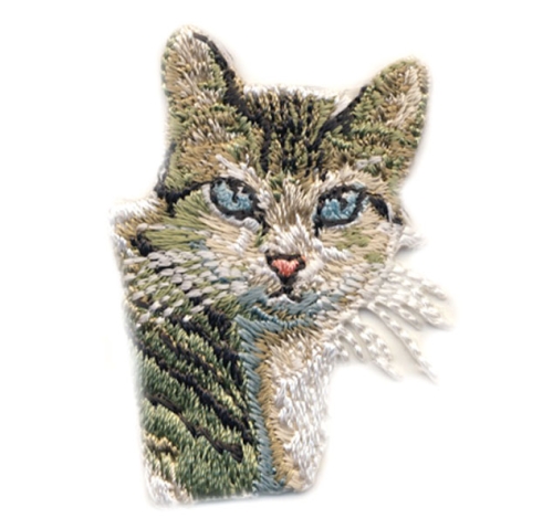 Silitettäva kangasmerkki, paikka, 5,3 x 4,0 cm