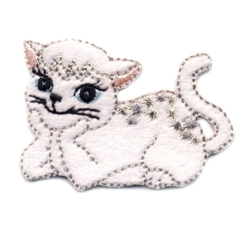 Silitettäva kangasmerkki, paikka, 5,5 x 4,0 cm