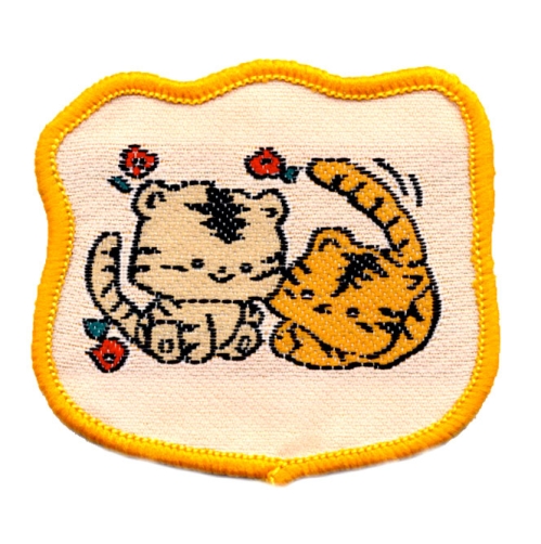 Silitettäva kangasmerkki, paikka, 5,5 x 5,0 cm