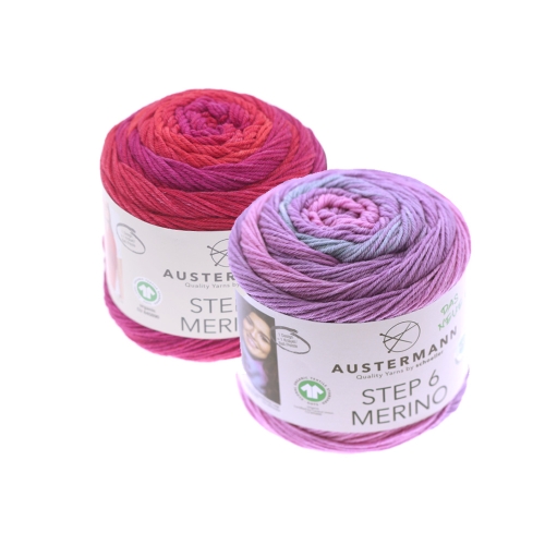 Meriinovillane ÖKO - lõng Step 6 Merino, 150 g, Austermann