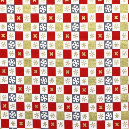 Puuvillane kangas jõulumeeleoluga, 131.446