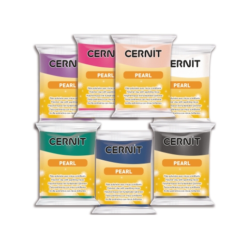 Voolimismass, polümeersavi Cernit Pearl 56 g
