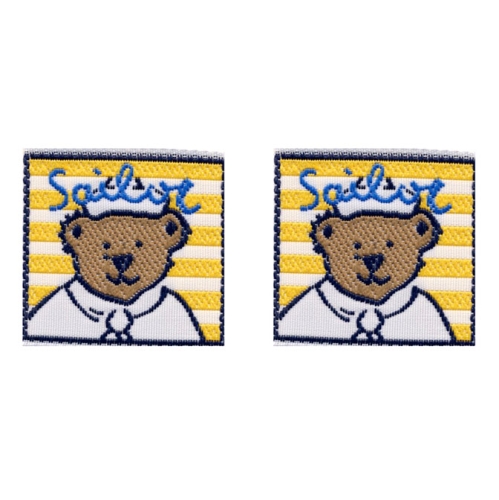 Õmmeldav aplikatsioon, 3,0 x 3,0 cm x2, AG93 