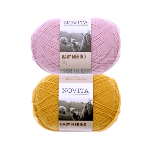 Täisvillane lõng Baby Merino, Novita