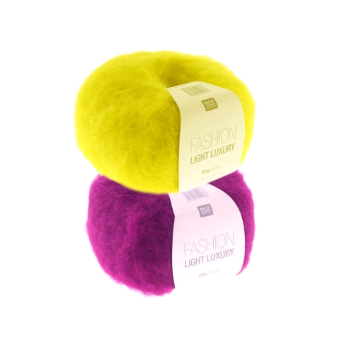 Alpakavillaga mohäärlõng Fashion Light Luxury, RICO Design (Saksamaa)