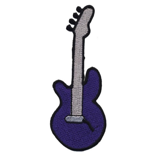 Embroidered Iron-On Patch, 10,0 x 4,0 cm, AV64