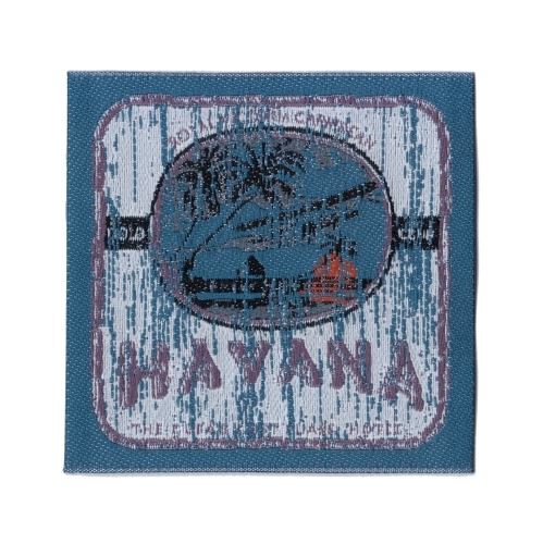 Embroidered Iron-On Patch, 6,6 x 6,6 cm