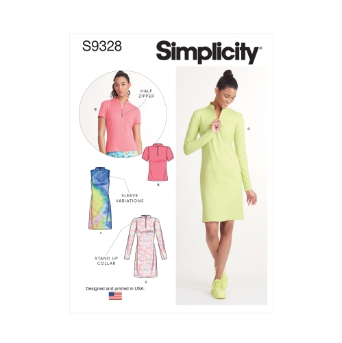 Simplicity lõiked S9328 Naiste trikookleit ja -topp