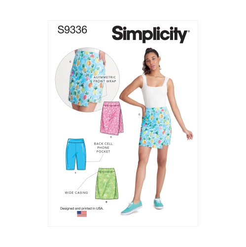 Simplicity lõiked S9336 Neidude trikoopüksid ja -püksid 