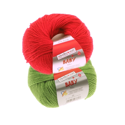 Pehme poolvillane lõng Baby Mix, Schoeller+Stahl