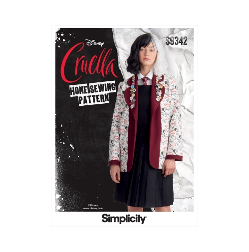 Simplicity lõiked S9342 Unisex kostüüm , A (XS-S-M-L-XL)