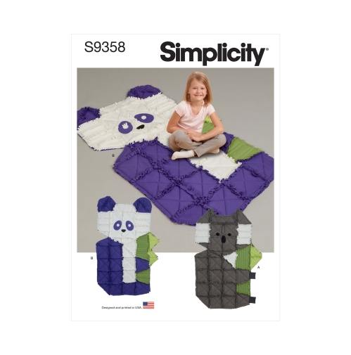 Simplicity lõiked S9358 Fliisist tepitud katted