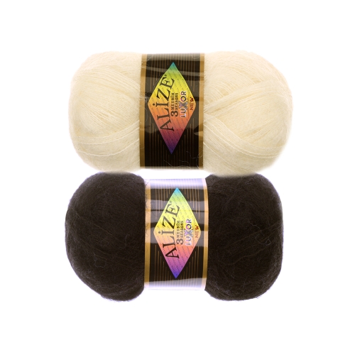 Мохеровая пряжа 3 Mevsim Seasons Luxor 100g, Alize