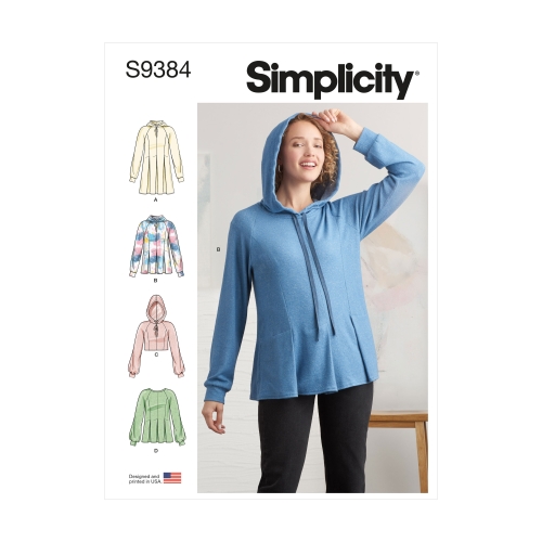 Simplicity lõiked S9384 Neidude dressipluusid 