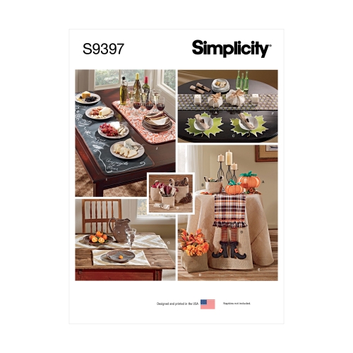 Simplicity lõiked S9397 Sügisese laua tarvikud 