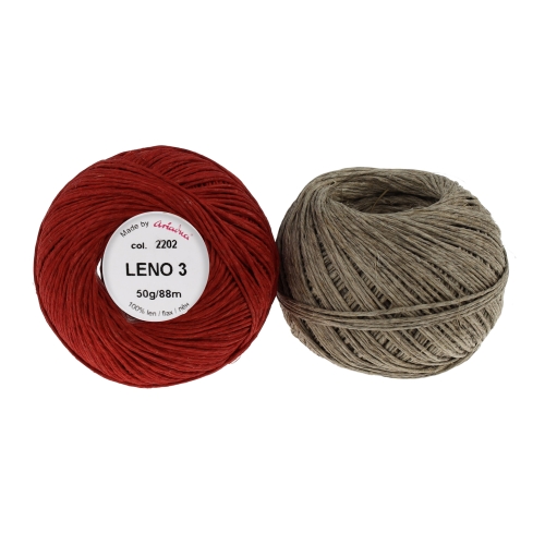 Linane niit, peenike nöör Leno 3, 50g, 88m, Ariadna