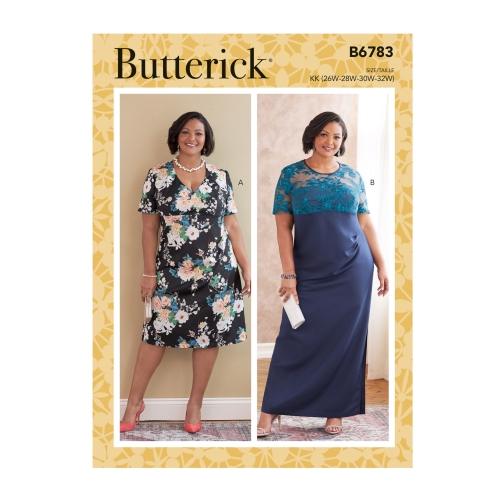 Lõiked: Kleit Butterick, B6783