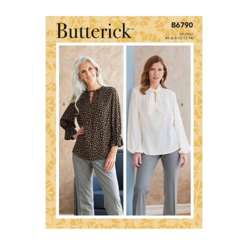Ompelukaava: Misses' Tops, Butterick, B6790