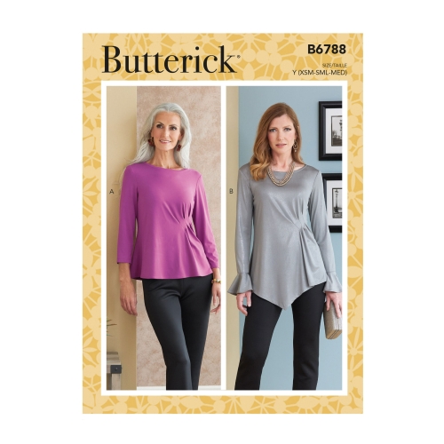 Ompelukaava: Misses' Top, Butterick, B6788