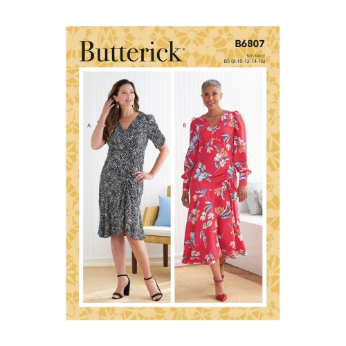 Lõiked: Kleit, Butterick, B6807